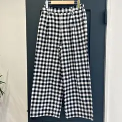 パシオーネ⭐︎綿パンツワイド40siz❤️最終お値下げ。お勧めパンツ