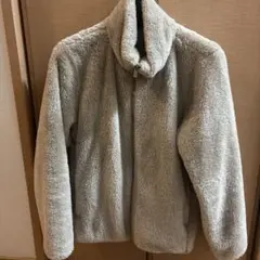 ベージュ フリースジャケット Mサイズ