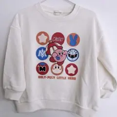 【新品】カービィトレーナー 100サイズ 長袖 スウェット 星のカービィ キッズ