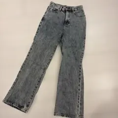 GRL CU289 ハイウエストセミフレアデニムパンツのサムネイル