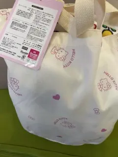 ハローキティ　バスタオル5枚組　トートバッグ　サンリオ　しまむら　ハッピーバッグ