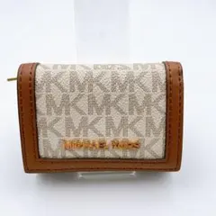 マイケルコース トライフォールド ジップウォレット エクストラスモール