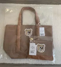 フェイラー　オールドテディ　ワッペン　トートバッグ　ポーチ