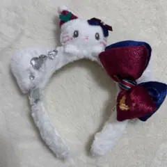 ユニバ USJ キティ クリスマス カチューシャ