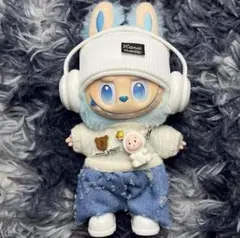 人気商品　ラブブ服　labubu ぬいぐるみ着　可愛い　着せ替え服　6点セット