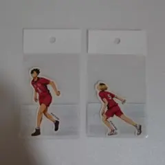 ハイキュー!! ダイカットステッカー 助走 2個セット