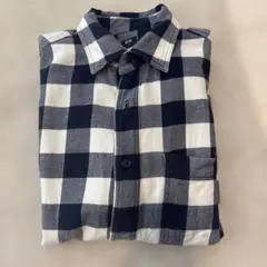 ユニクロ　ネルシャツ