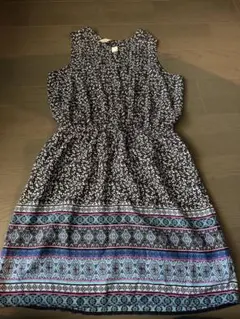 タグ付　未使用GAP 花柄ノースリーブワンピース S