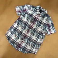 Polo Ralph Lauren 半袖チェックシャツ 7 130㎝