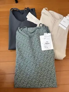 【新品】タグ付き キャミワンピース 春 3点セット