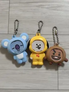 BT21 フォトフレームマスコット ガチャガチャ　3点セット