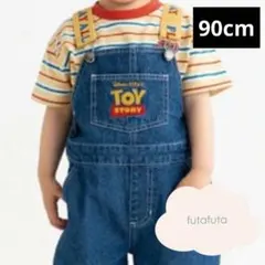 futafuta フタフタ ディズニー トイストーリー デニムオーバーオール