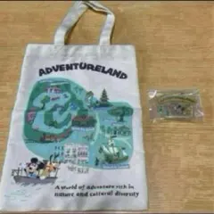 ディズニーパークマップ アドベンチャーランド　トートバッグ
