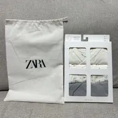 ZARA 新品未開封　コットンロンパース 3点セット 0-1ヶ月　56cm 肌着