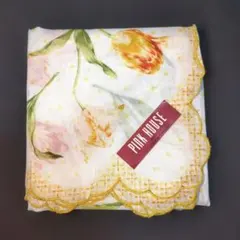 《新品》PINK HOUSE 花柄ハンカチ 約46cmのサムネイル