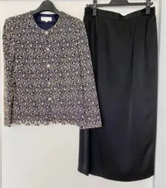 東京ソワール 高級ブランド セレモニー　フォーマルスーツ 15号