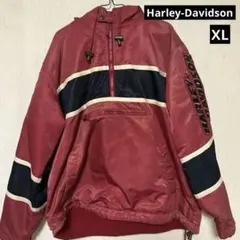Harley-Davidson 赤 フード付きジャケット