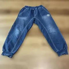 BABYDOLL⭐︎120キッズデニムプリント入り ロングパンツ