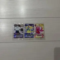 アイカツカード セブンイレブン 藤堂ユリカ 霧矢あおい 星宮いちご3枚セット