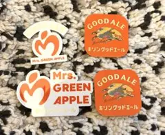 ミセスグリーンアップル　ステッカー