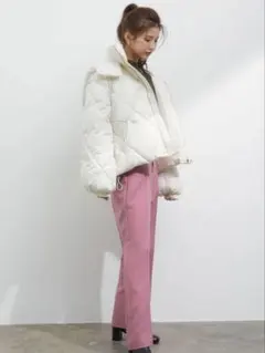 キルティングダウンジャケット ダウンジャケット