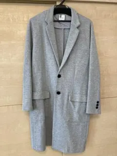 BROWNY グレー ロングコート Mのサムネイル