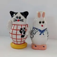 内藤ルネ 陶器製パンダ2体 - メルカリ