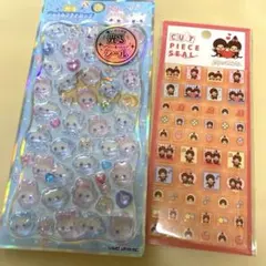 ✨✨光るジュエルプチドロップ まじかるベリーベリー　&モンチッチタイルシール♡