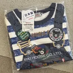 MIKI HOUSE ストライプ　だまし絵 Tシャツのサムネイル