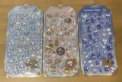 【正規品】ボンボンドロップシール　オリジナル　よるねこ　みずいろ　もちもち