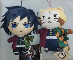 鬼滅の刃　冨岡義勇　ラスカル　ぬいぐるみ　セット