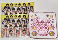 少年忍者 Summer Paradise サマパラ クリアファイル　ハンドタオル