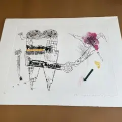 黒木周 Eddy5 エディションNO 1/15 版画 作品のみ額縁なし - メルカリ