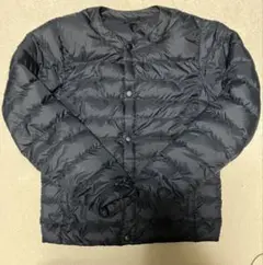 無印良品 軽量ダウン ノーカラージャケット　S