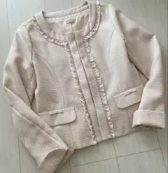 ★アクシーズファーム★ジャケット、ベージュ★入学式、入園式、セレモニー、お呼ばれ