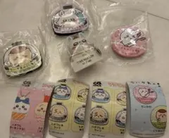 ちいかわ　くら寿司　フィギュア　マグネット　缶バッジ