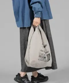 新品！完売品★【OLD SMITH】コンビニバッグ/Ｌ/ショルダー/グレー