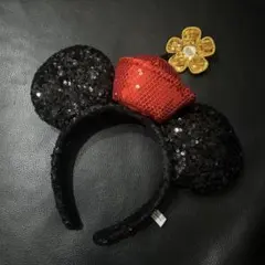 【即日発送】ディズニー ミニーちゃん カチューシャ スパンコール