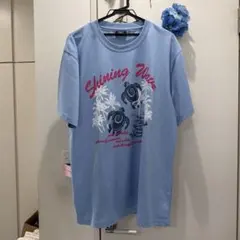 Natural Clothes Style Tシャツ 4L 水色
