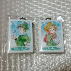 忍たま乱太郎　ぱしゃこれ　ミニアクリルキーホルダー　善法寺伊作　食満留三郎