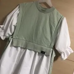 ラブトキシックMグリーン 春秋シャツ トップのサムネイル