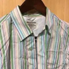 NICOLE CLUB FOR MEN ストライプシャツ