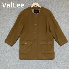 ValLee ブラウン ノーカラージャケットのサムネイル