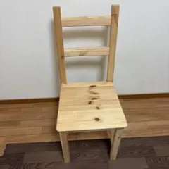 IKEA IVAR パイン無垢材 ダイニングチェアー1脚0000のサムネイル