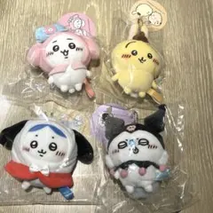 ちいかわ サンリオキャラクターズ ぷちミニマスコット 4種　きらめっこ