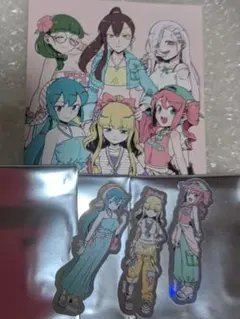 魔法少女にあこがれて トレスマジア ステッカー
