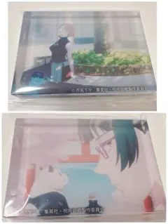 呪術廻戦展　獄門疆　アクリルブロック　釘崎　真希パンダ棘