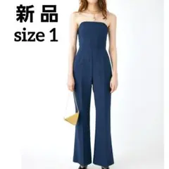 未使用♥タグ付 マウジー オールインワン サロペット デニムパンツ サイズ1 M
