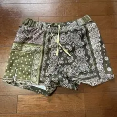 ranor(ラナー)｜キャップ｜バンダナ　ベリーショート ショーツ ranor / BANDANA VERY SHORT PANTS - トリッパーズ Trippers