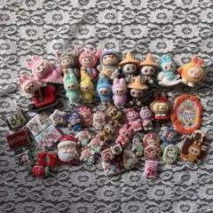 ラブブ labubuデコパーツ フィギュア